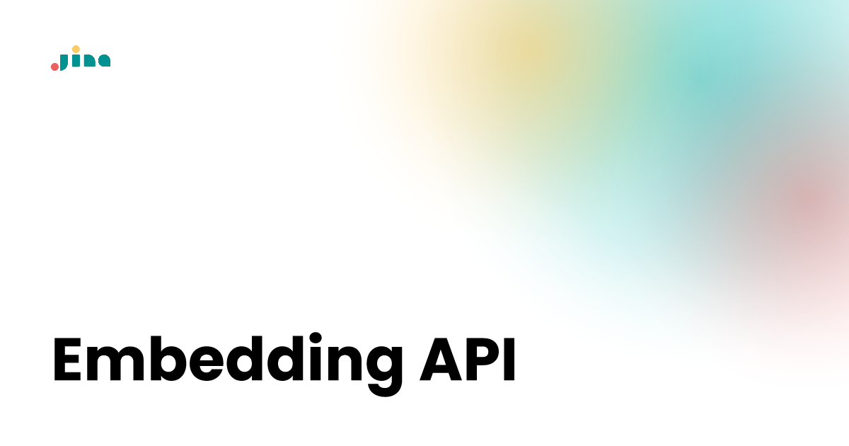 Embedding API - Jina AI